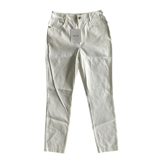 Diane von Furstenberg Reggie Straight-Leg Pants Size 4 - Picture 1 of 13